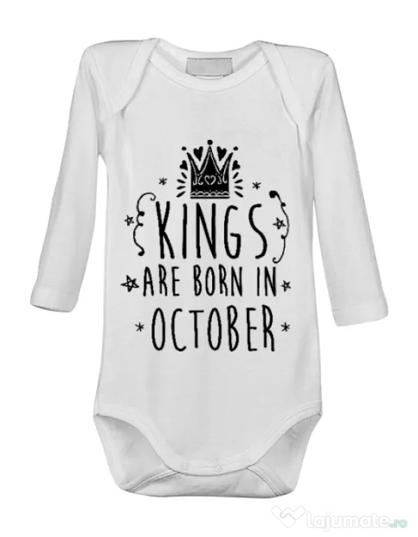 Baby body Kings are born in October Alb