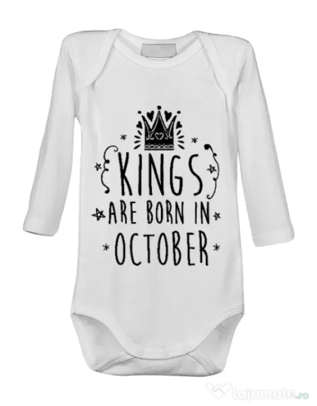 Baby body Kings are born in October Alb
