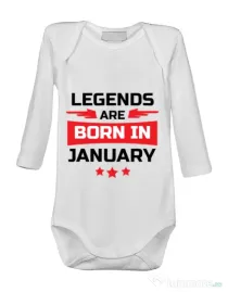 Baby body Legends are born in January Alb