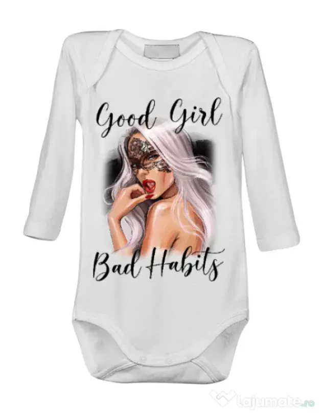 Baby body Mistress Alb
