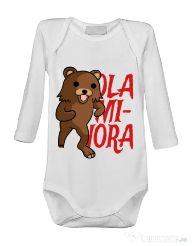 Baby body Ola minora Alb