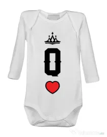 Baby body Queen Alb