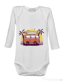 Baby body Sunset Van Alb