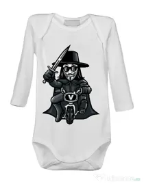 Baby body Vendetta Biker Alb