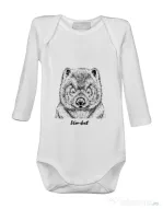 Baby body Wombat Alb