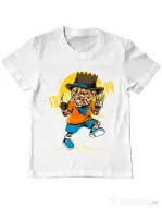 Tricou ADLER copil The nightmare Alb