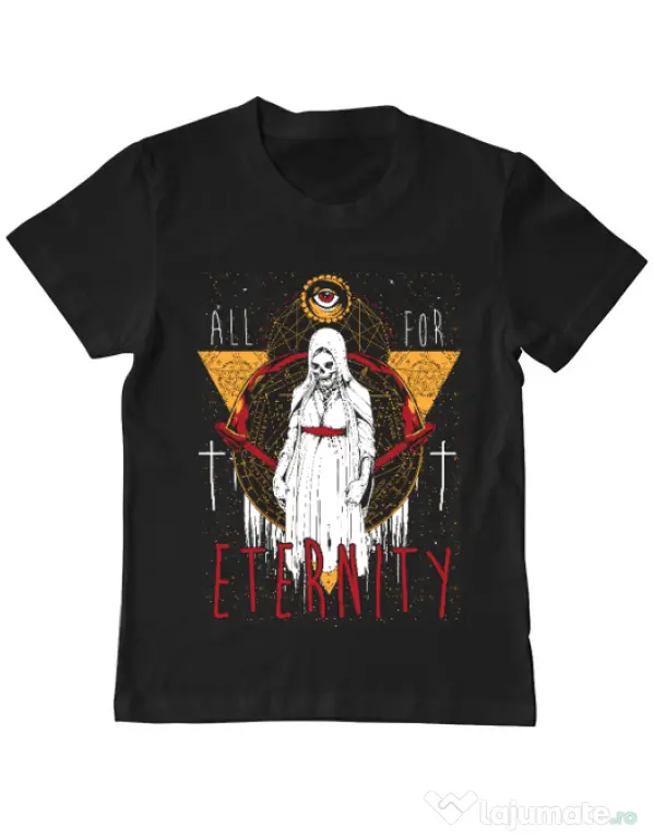 Tricou ADLER copil All for eterniry Negru