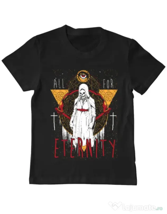 Tricou ADLER copil All for eterniry Negru