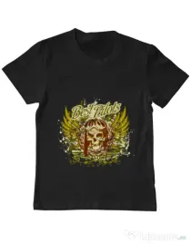 Tricou ADLER copil Best pilots Negru