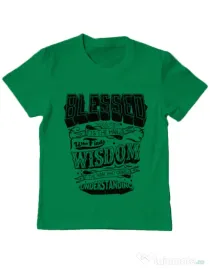 Tricou ADLER copil Blessed Verde mediu