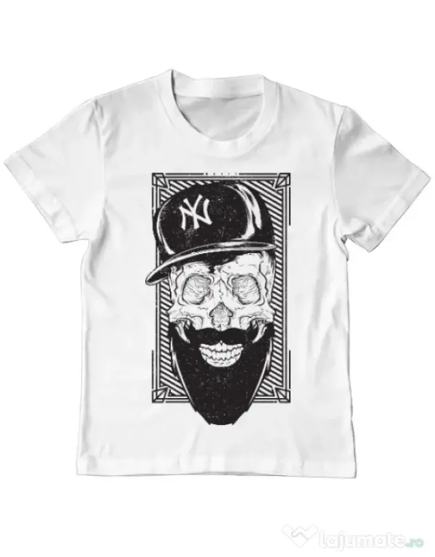 Tricou ADLER copil Swag Alb