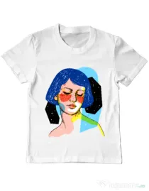 Tricou ADLER copil Dreamy girl Alb