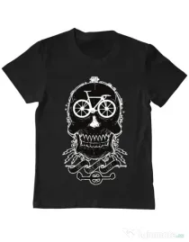 Tricou ADLER copil Bicycle love Negru