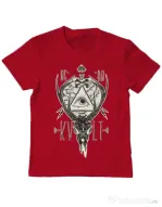 Tricou ADLER copil Dead kult Rosu