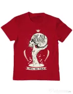 Tricou ADLER copil Dead hands Rosu