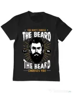 Tricou ADLER copil The beard choice Negru