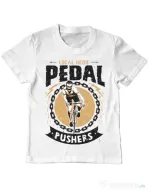 Tricou ADLER copil Pedal pushers Alb