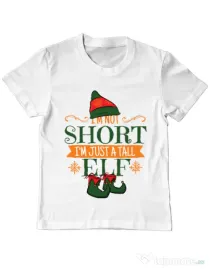 Tricou ADLER copil Tall Elf Alb