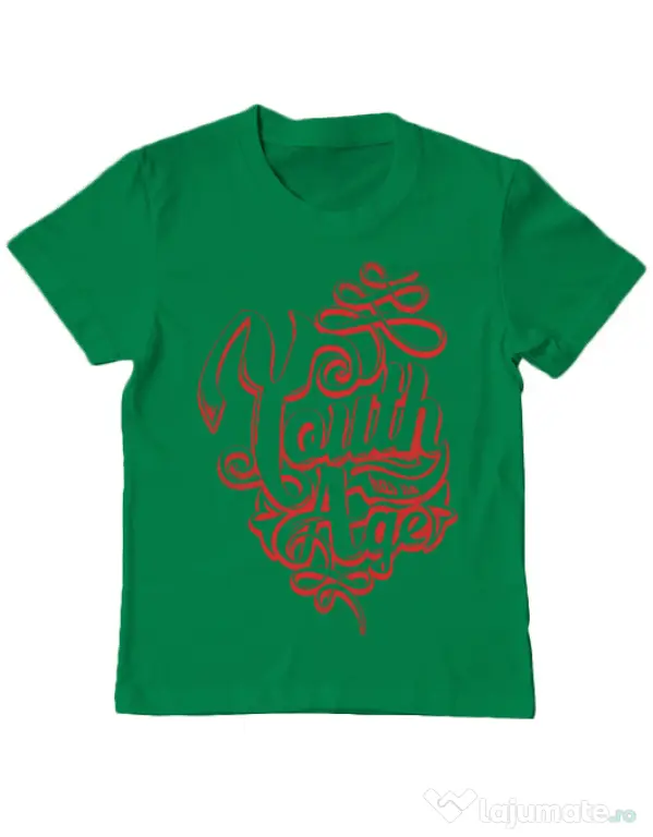 Tricou ADLER copil Youth has no age Verde mediu