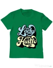 Tricou ADLER copil This lady Verde mediu