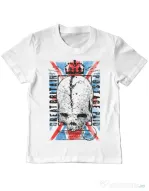 Tricou ADLER copil Great Britain Post Alb