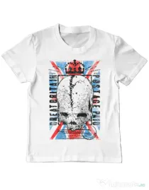 Tricou ADLER copil Great Britain Post Alb