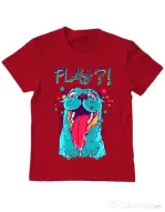 Tricou ADLER copil Play Rosu