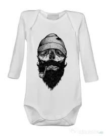 Baby body Bone sailor Alb