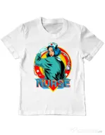 Tricou ADLER copil Strong nurse Alb