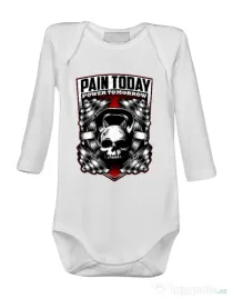 Baby body Pain today power tomorrow Alb