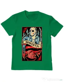 Tricou ADLER copil Immortal Verde mediu