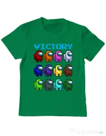 Tricou ADLER copil Victory Verde mediu