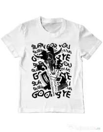 Tricou ADLER copil Symbolism Alb