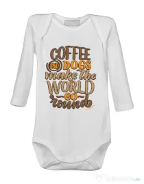 Baby body Coffee and dogs Alb