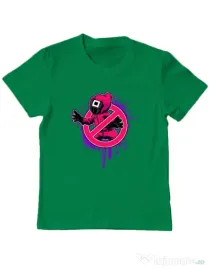 Tricou personalizat copil Squid Game 2 Verde mediu