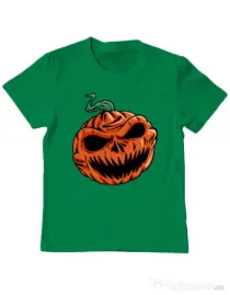 Tricou personalizat copil Pumpkin Verde mediu