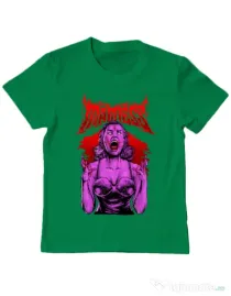 Tricou personalizat copil MADNESS Verde mediu