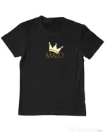 Tricou personalizat copil M&D QUEEN Negru