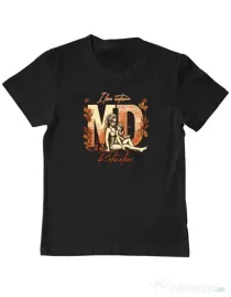 Tricou personalizat copil M&D 21 Negru