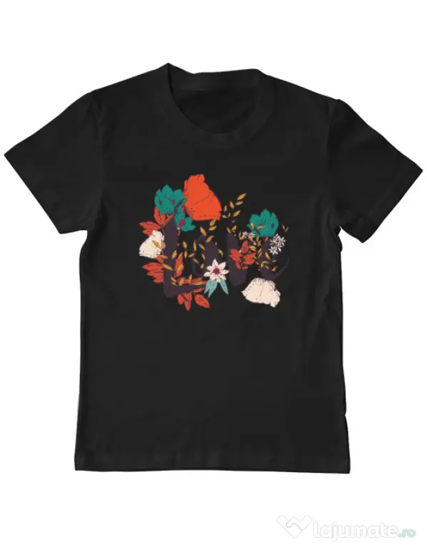 Tricou personalizat copil M&D 28 love Negru