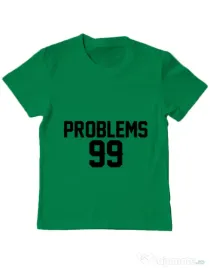 Tricou ADLER copil 99 Problems Verde mediu