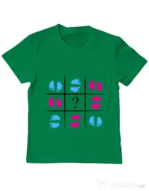 Tricou ADLER copil Baby Steps Verde mediu