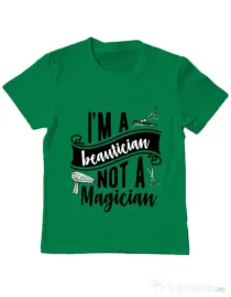 Tricou ADLER copil Beautician Verde mediu