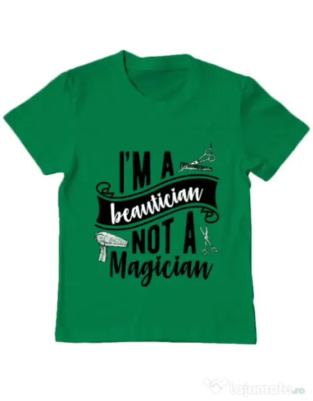 Tricou ADLER copil Beautician Verde mediu