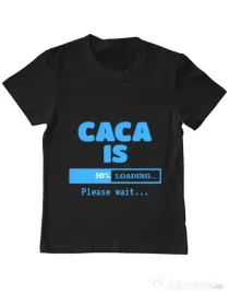 Tricou ADLER copil Caca is loading Negru