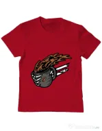 Tricou ADLER copil Coffee First Rosu