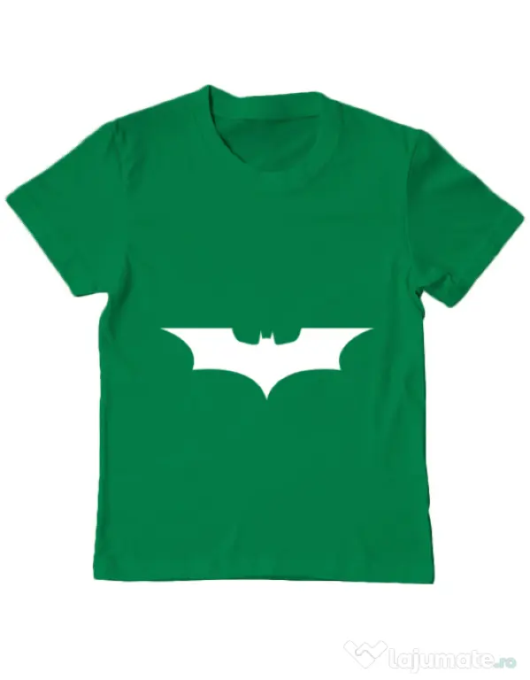 Tricou ADLER copil Dark knight Verde mediu