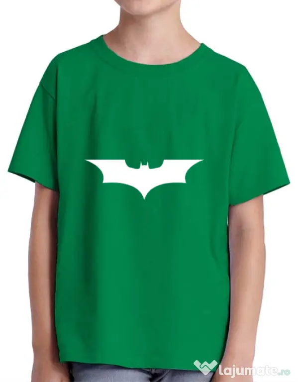 Tricou ADLER copil Dark knight Verde mediu