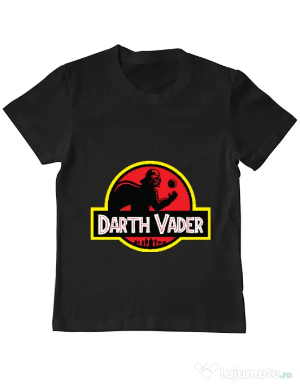 Tricou ADLER copil Darth Vader Negru