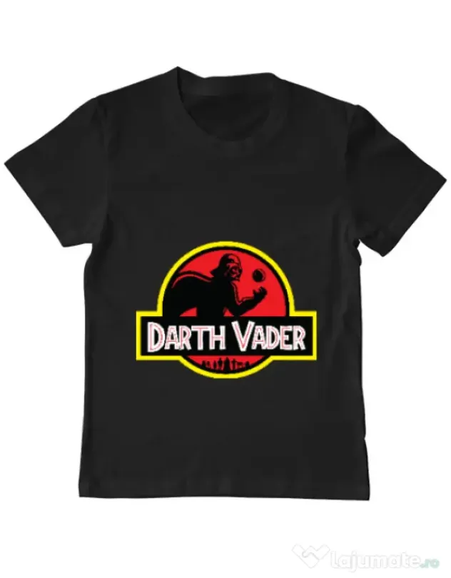 Tricou ADLER copil Darth Vader Negru